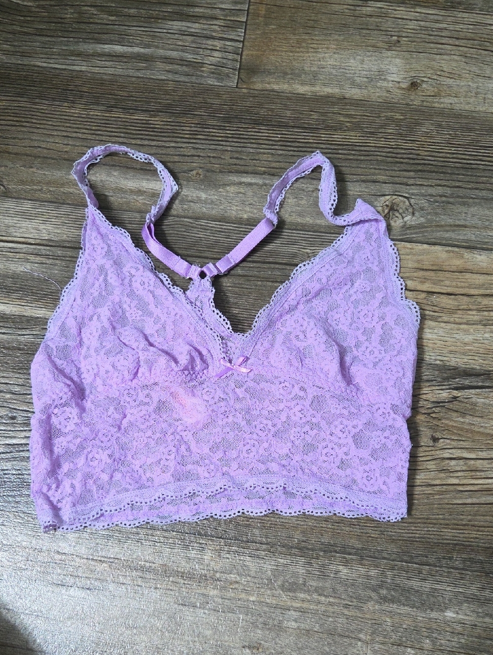 Victoria's Secret Lavender Lace Bralette